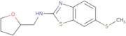 6-(Methylthio)-N-(tetrahydrofuran-2-ylmethyl)-1,3-benzothiazol-2-amine