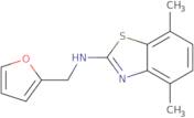 N-(2-Furylmethyl)-4,7-dimethyl-1,3-benzothiazol-2-amine