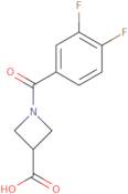 1-(3,4-Difluorobenzoyl)azetidine-3-carboxylic acid