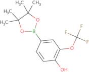 4-(4,4,5,5-Tetramethyl-1,3,2-dioxaborolan-2-yl)-2-(trifluoromethoxy)phenol