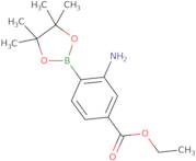 2-Amino-4-ethoxycarbonylphenylboronic acid pinacol ester