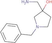 3-(aminomethyl)-1-benzylpyrrolidin-3-ol