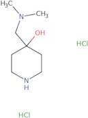 4-[(Dimethylamino)methyl]piperidin-4-ol dihydrochloride