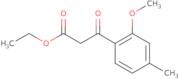 Ethyl 3-(2-methoxy-4-methylphenyl)-3-oxopropanoate