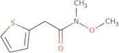 N-Methoxy-N-methyl-2-(thiophen-2-yl)acetamide
