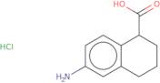 6-Amino-1,2,3,4-tetrahydronaphthalene-1-carboxylic acid hydrochloride