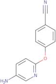 4-[(5-Aminopyridin-2-yl)oxy]benzonitrile