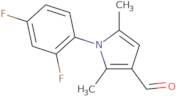 1-(2,4-Difluorophenyl)-2,5-dimethyl-1H-pyrrole-3-carbaldehyde