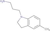 3-(5-Methylindolin-1-yl)propan-1-amine