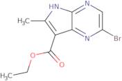 Ethyl 2-bromo-6-methyl-5H-pyrrolo[2,3-b]pyrazine-7-carboxylate