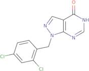 1-[(2,4-Dichlorophenyl)methyl]-1H-pyrazolo[3,4-d]pyrimidin-4-ol