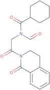 N-[2-(3,4-Dihydro-1-oxo-2(1H)-isoquinolinyl)-2-oxoethyl]-N-formyl-cyclohexanecarboxamide