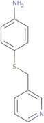 4-{[(Pyridin-3-yl)methyl]sulfanyl}aniline