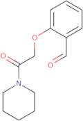 2-[2-Oxo-2-(1-piperidinyl)ethoxy]benzaldehyde