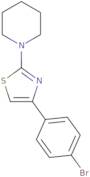 4-(4-Bromophenyl)-2-(piperidin-1-yl)thiazole