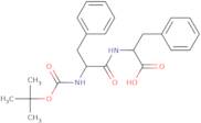 (R)-2-((R)-2-((tert-Butoxycarbonyl)amino)-3-phenylpropanamido)-3-phenylpropanoic acid