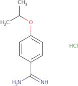 4-(Propan-2-yloxy)benzene-1-carboximidamide hydrochloride