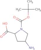 4-Amino-1-(tert-butoxycarbonyl)pyrrolidine-2-carboxylic acid