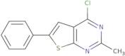 4-chloro-2-methyl-6-phenylthieno[2,3-d]pyrimidine