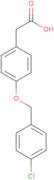 2-{4-[(4-Chlorophenyl)methoxy]phenyl}acetic acid