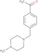 1-{4-[(4-Methylpiperazin-1-yl)methyl]phenyl}ethan-1-one