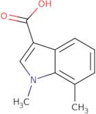 1,7-Dimethyl-1H-indole-3-carboxylic acid