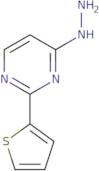 4-Hydrazinyl-2-(thiophen-2-yl)pyrimidine