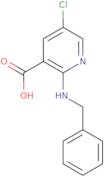 2-(Benzylamino)-5-chloronicotinic acid