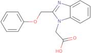 2-[2-(Phenoxymethyl)-1H-1,3-benzodiazol-1-yl]acetic acid