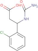 3-(Carbamoylamino)-3-(2-chlorophenyl)propanoic acid