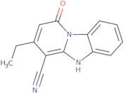 11-Ethyl-13-oxo-1,8-diazatricyclo[7.4.0.0,2,7]trideca-2,4,6,9,11-pentaene-10-carbonitrile