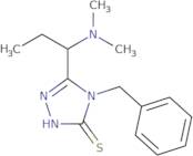 4-Benzyl-5-[1-(dimethylamino)propyl]-4H-1,2,4-triazole-3-thiol