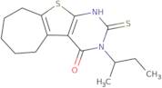 3-Sec-butyl-2-mercapto-3,5,6,7,8,9-hexahydro-10-thia-1,3-diaza-benzo[A]azulen-4-one