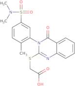 2-[3-[5-(Dimethylsulfamoyl)-2-methylphenyl]-4-oxoquinazolin-2-yl]sulfanylacetic acid