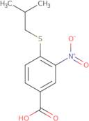 4-[(2-Methylpropyl)sulfanyl]-3-nitrobenzoic acid