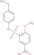 3-[(4-Ethylphenyl)sulfamoyl]-4-methoxybenzoic acid