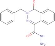 3-Benzyl-4-oxo-3,4-dihydrophthalazine-1-carbohydrazide