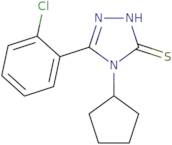 5-(2-Chlorophenyl)-4-cyclopentyl-4H-1,2,4-triazole-3-thiol