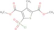 2,4-Dimethyl 5-(chlorosulfonyl)-3-methylthiophene-2,4-dicarboxylate