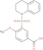 4-Methoxy-3-(1,2,3,4-tetrahydroquinoline-1-sulfonyl)benzoic acid