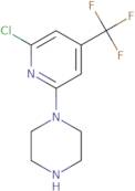 1-[6-Chloro-4-(trifluoromethyl)pyridin-2-yl]piperazine