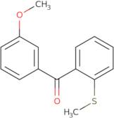 3-Methoxy-2'-thiomethylbenzophenone