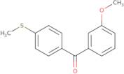 3-Methoxy-4'-thiomethylbenzophenone