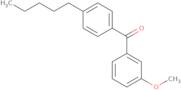 3-Methoxy-4'-N-pentylbenzophenone