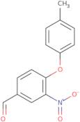 4-(4-Methylphenoxy)-3-nitrobenzenecarbaldehyde