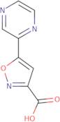 5-(pyrazin-2-yl)isoxazole-3-carboxylic acid