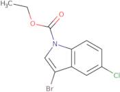 Ethyl 3-bromo-5-chloroindole-1-carboxylate