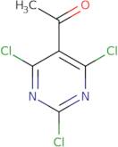 1-(2,4,6-Trichloro-5-pyrimidinyl)-ethanone