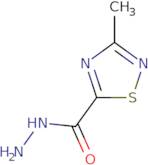 3-Methyl-1,2,4-thiadiazole-5-carbohydrazide