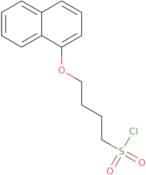 4-(Naphthalen-1-yloxy)butane-1-sulfonyl chloride